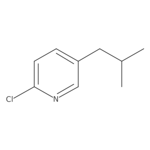 2-Chloro-5-isobutylpyridine结构式