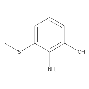 2-Amino-3-(methylthio)phenol Structure