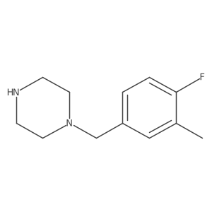 1-(4-Chloro-3-methylbenzyl)piperazine Structure