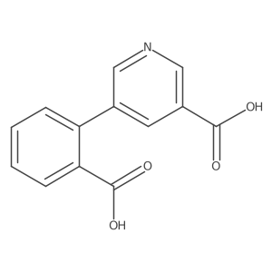 5-(2-Carboxyphenyl)nicotinic acid Structure