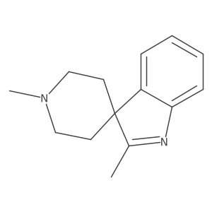 1',2-Dimethylspiro[3H-indole-3,4'-piperidine]结构式