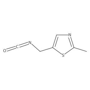5-(Isocyanatomethyl)-2-methyl-1,3-thiazole Structure
