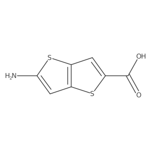 5-Aminothieno[3,2-B]thiophene-2-carboxylic acid Structure