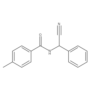 N-(Cyanophenylmethyl)-4-methylbenzamide Structure