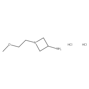 1-(2-Methoxyethyl)azetidin-3-amine dihydrochloride Structure