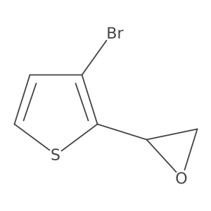 (2r)-2-(3-Bromothiophen-2-yl)oxirane结构式