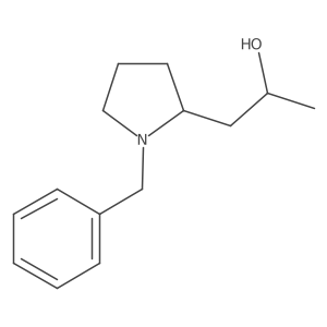 1-(1-Benzylpyrrolidin-2-yl)propan-2-ol Structure