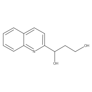 (S)-1-(2-Quinolyl)-1,3-propanediol Structure