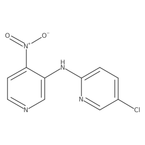5-chloro-N-(4-nitropyridin-3-yl)pyridin-2-amine结构式