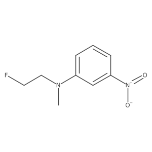 N-(2-fluoroethyl)-N-methyl-3-nitroaniline结构式