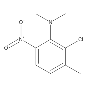 2-Chloro-N,N,3-trimethyl-6-nitroaniline Structure
