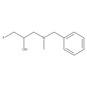 1-(Benzyl(methyl)amino)-3-fluoropropan-2-ol Structure