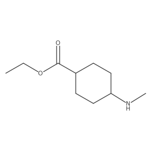 ethyl 4-(methylamino)cyclohexanecarboxylate Structure