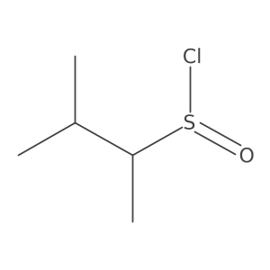 3-Methylbutane-2-sulfinyl chloride结构式