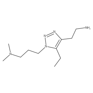 2-{1-[3-(dimethylamino)propyl]-5-ethyl-1H-1,2,3-triazol-4-yl}ethan-1-amine Structure