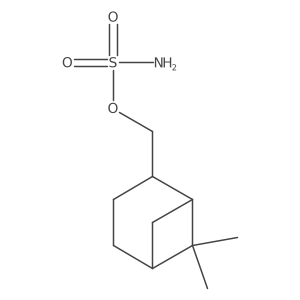 {6,6-Dimethylbicyclo[3.1.1]heptan-2-yl}methyl sulfamate Structure
