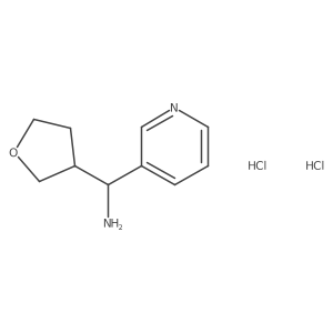 1-(Oxolan-3-yl)-1-(pyridin-3-yl)methanamine dihydrochloride Structure