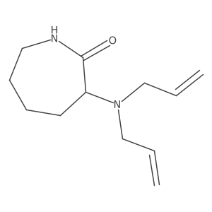 (3S)-3-(diallylamino)azepan-2-one Structure