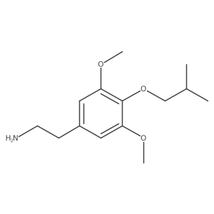 4-Isobutoxy-3,5-dimethoxyphenethylamine Structure