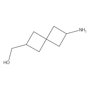{6-Aminospiro[3.3]heptan-2-yl}methanol结构式