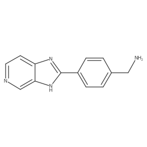4-(3H-imidazo[4,5-c]pyridine-2-yl)-benzylamine结构式
