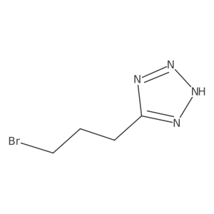 2H-Tetrazole, 5-(3-bromopropyl)-结构式