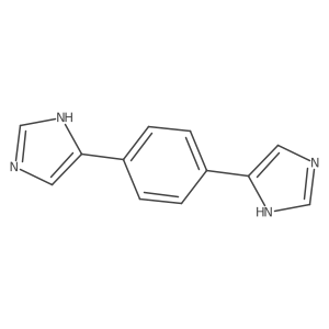 1,4-Di(1h-imidazol-4-yl)benzene Structure