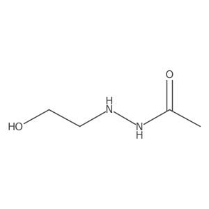 Acetic acid, 2-(2-hydroxyethyl)hydrazide结构式