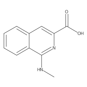 1-(Methylamino)isoquinoline-3-carboxylic acid结构式