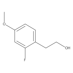 2-(2-Fluoro-4-methoxyphenyl)ethanol Structure
