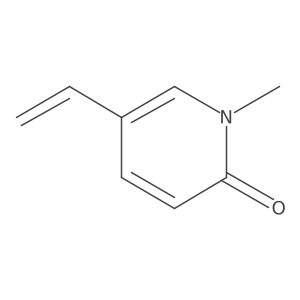 1-methyl-5-vinylpyridin-2(1H)-one结构式