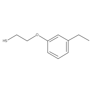 2-(3-Ethylphenoxy)ethane-1-thiol Structure