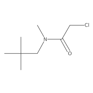 2-chloro-N-(2,2-dimethylpropyl)-N-methylacetamide Structure