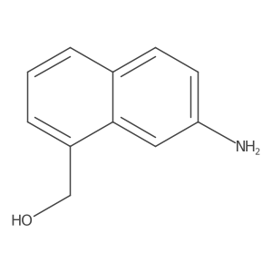 (7-Aminonaphthalen-1-yl)methanol结构式