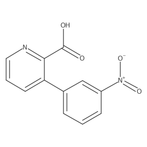 3-(3-Nitrophenyl)picolinic acid Structure