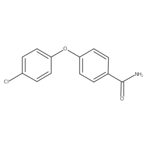 4-(4-Chlorophenoxy)benzamide Structure