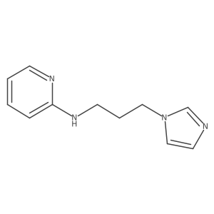 N-[3-(1H-Imidazol-1-yl)propyl]-2-pyridinamine Structure