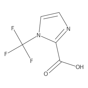 1-(trifluoromethyl)-1H-imidazole-2-carboxylic acid Structure