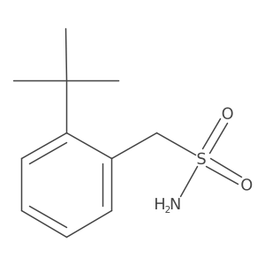 (2-Tert-butylphenyl)methanesulfonamide结构式