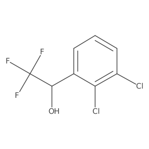 (1S)-1-(2,3-dichlorophenyl)-2,2,2-trifluoroethan-1-ol Structure