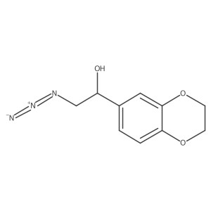 (1S)-2-azido-1-(2,3-dihydro-1,4-benzodioxin-6-yl)ethan-1-ol Structure