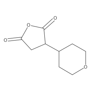 3-(Oxan-4-yl)oxolane-2,5-dione结构式