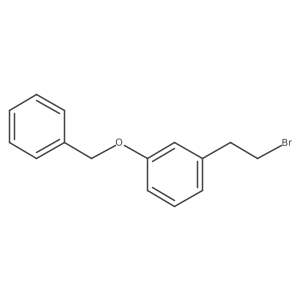 1-(Benzyloxy)-3-(2-bromoethyl)benzene结构式