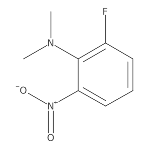 2-Fluoro-N,N-dimethyl-6-nitroaniline结构式