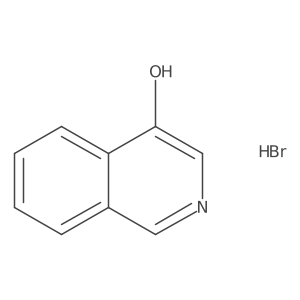 Isoquinolin-4-ol hydrobromide Structure