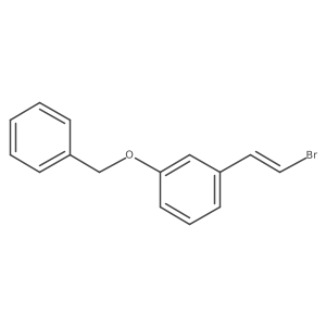 1-(Benzyloxy)-3-[(E)-2-bromovinyl]benzene Structure