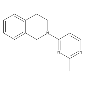 2-(2-Methylpyrimidin-4-yl)-1,2,3,4-tetrahydroisoquinoline Structure