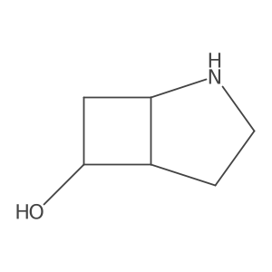 rac-(1R,5R,6S)-2-azabicyclo[3.2.0]heptan-6-ol结构式