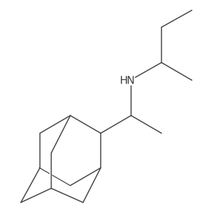 [1-(Adamantan-2-yl)ethyl](butan-2-yl)amine结构式