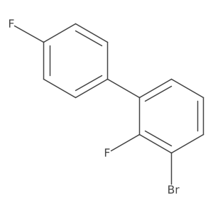 1-Bromo-2-fluoro-3-(4-fluorophenyl)benzene Structure